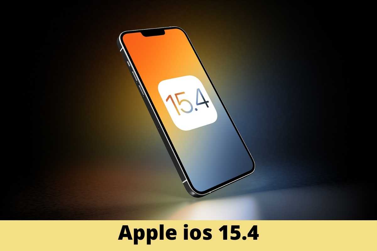 Apple ios 15.4