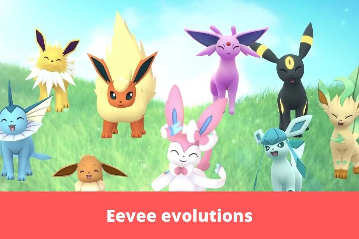 Eevee evolutions