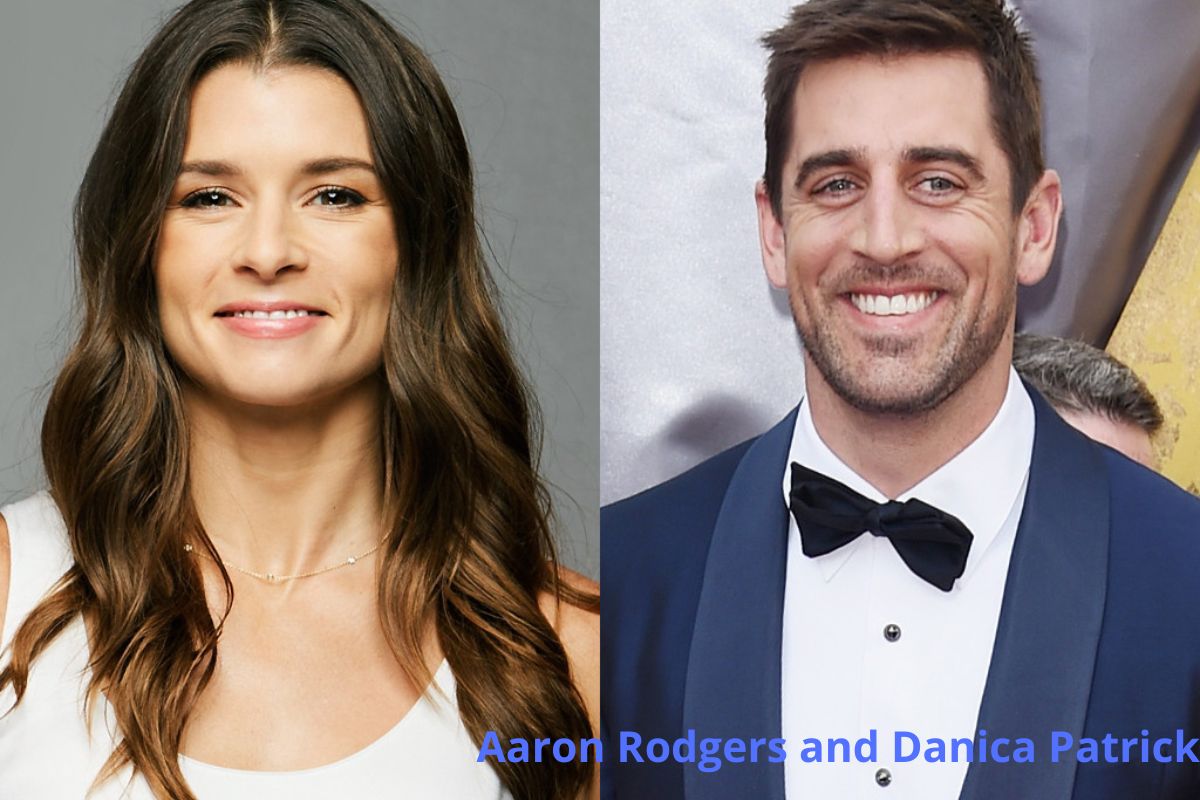 Aaron Rodgers and Danica Patrick