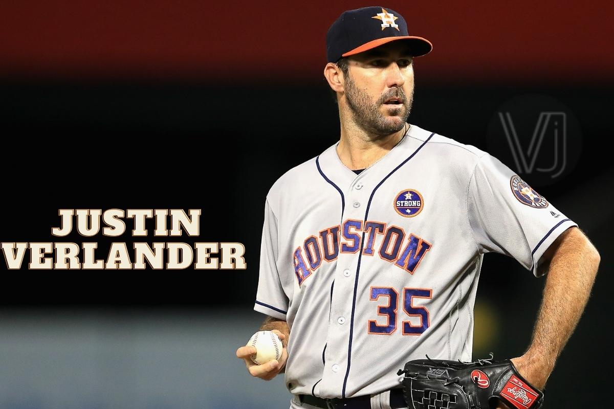 Justin Verlander is a professional baseball pitcher who plays for the Houston Astros in MLB