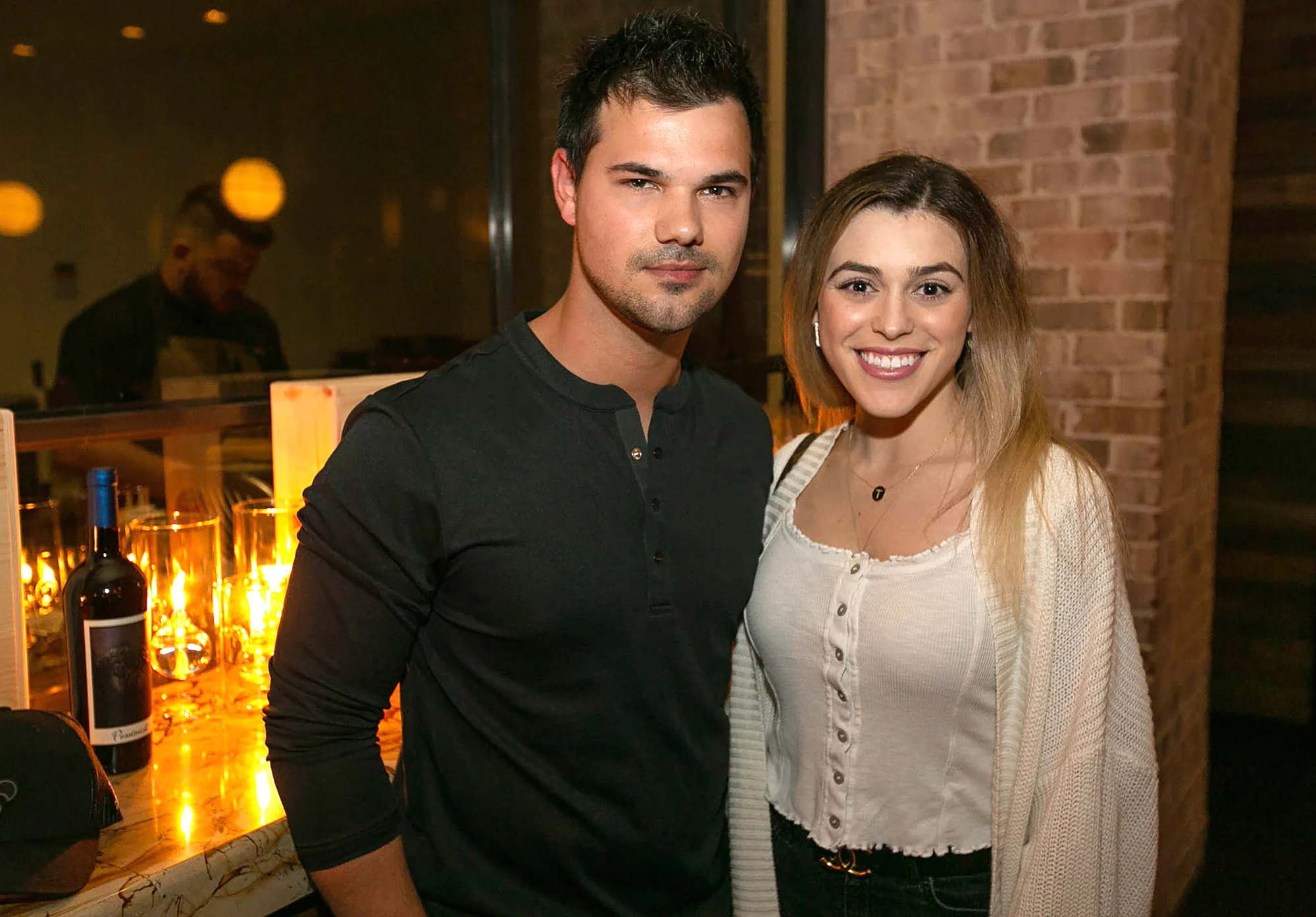 Taylor Lautner with Fiancée 