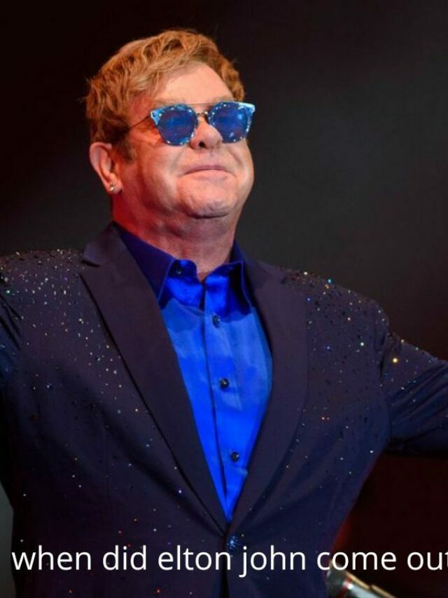 When Did Elton John Come Out