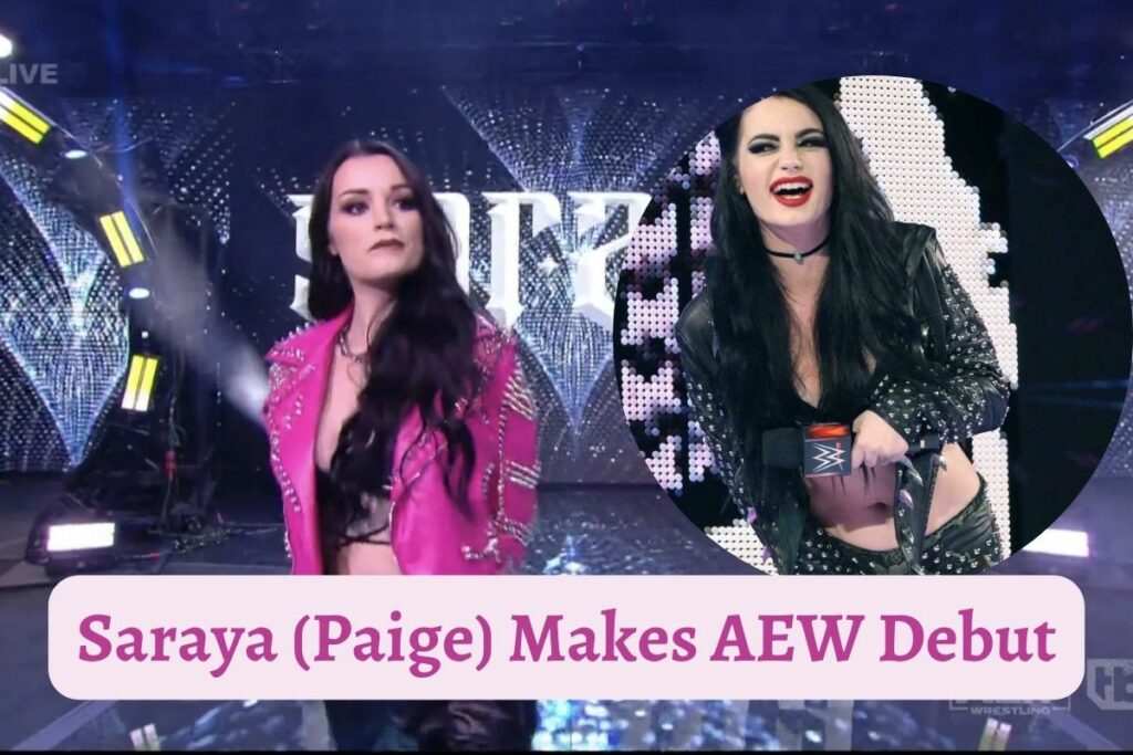 Saraya (Paige) Makes AEW Debut