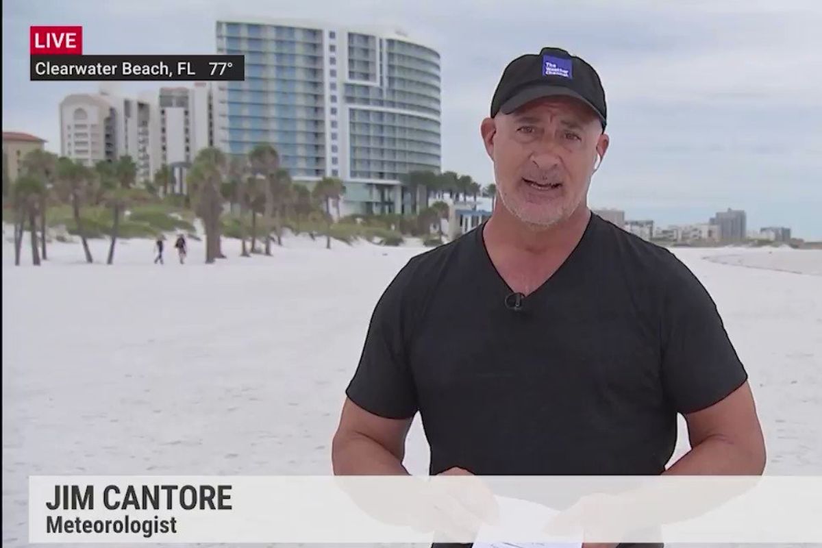 Where is Jim Cantore