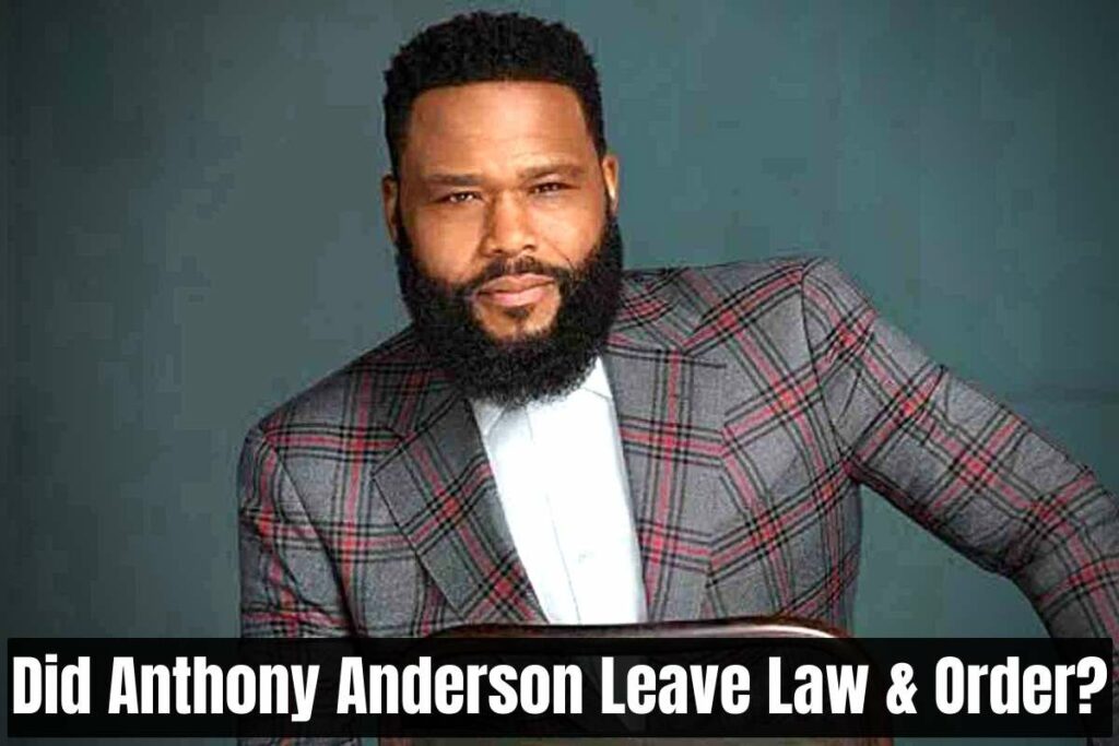 Did Anthony Anderson Leave Law & Order
