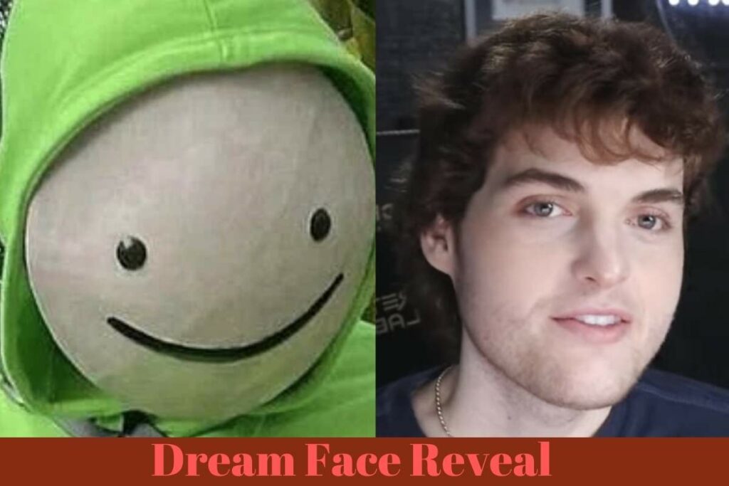 dream face reveal reaction
