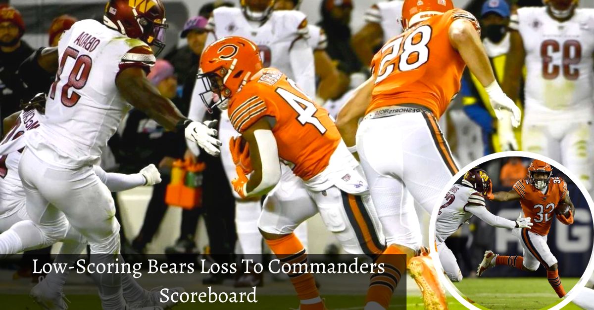 Low-Scoring Bears Loss To Commanders Scoreboard