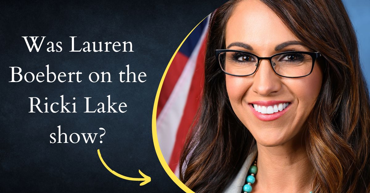 Was Lauren Boebert on the Ricki Lake show?