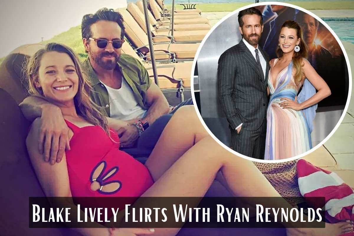 Blake Lively Flirts With Ryan Reynolds 'Can You Get Pregnant While Pregnant'