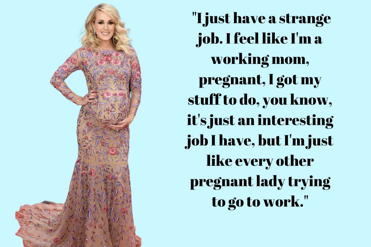 carrie underwood pregnant