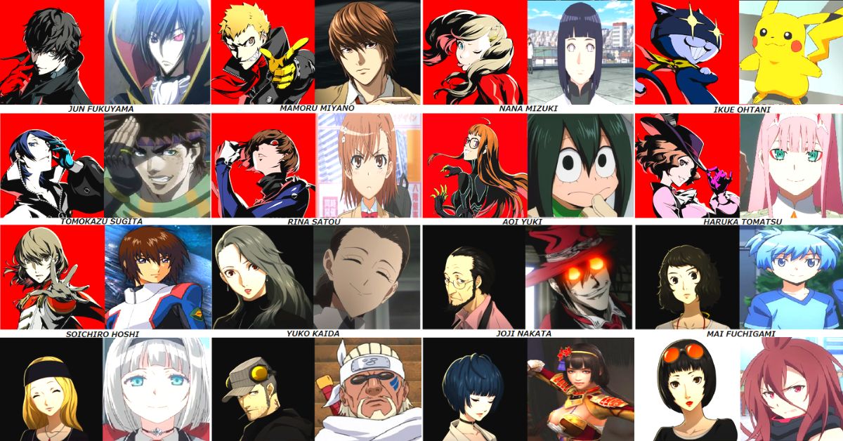 List of Persona 5 Voice Actors
