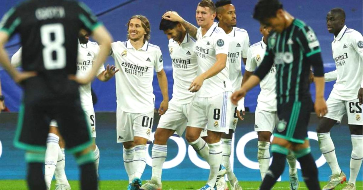 Real Madrid 5 - Celtic 1 in Player Ratings