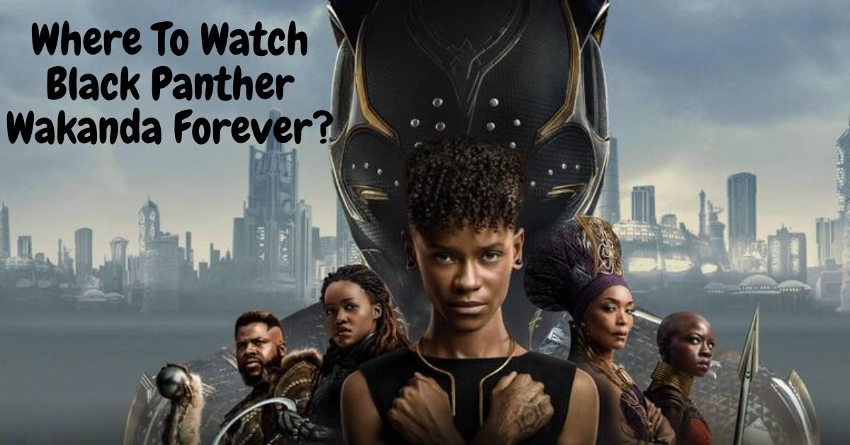 Where To Watch Black Panther Wakanda Forever?