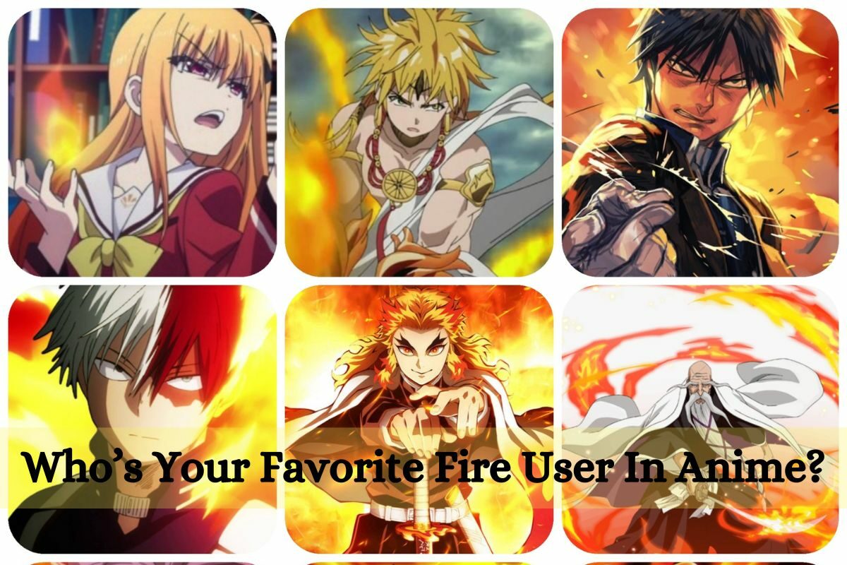 Fire User In Anime