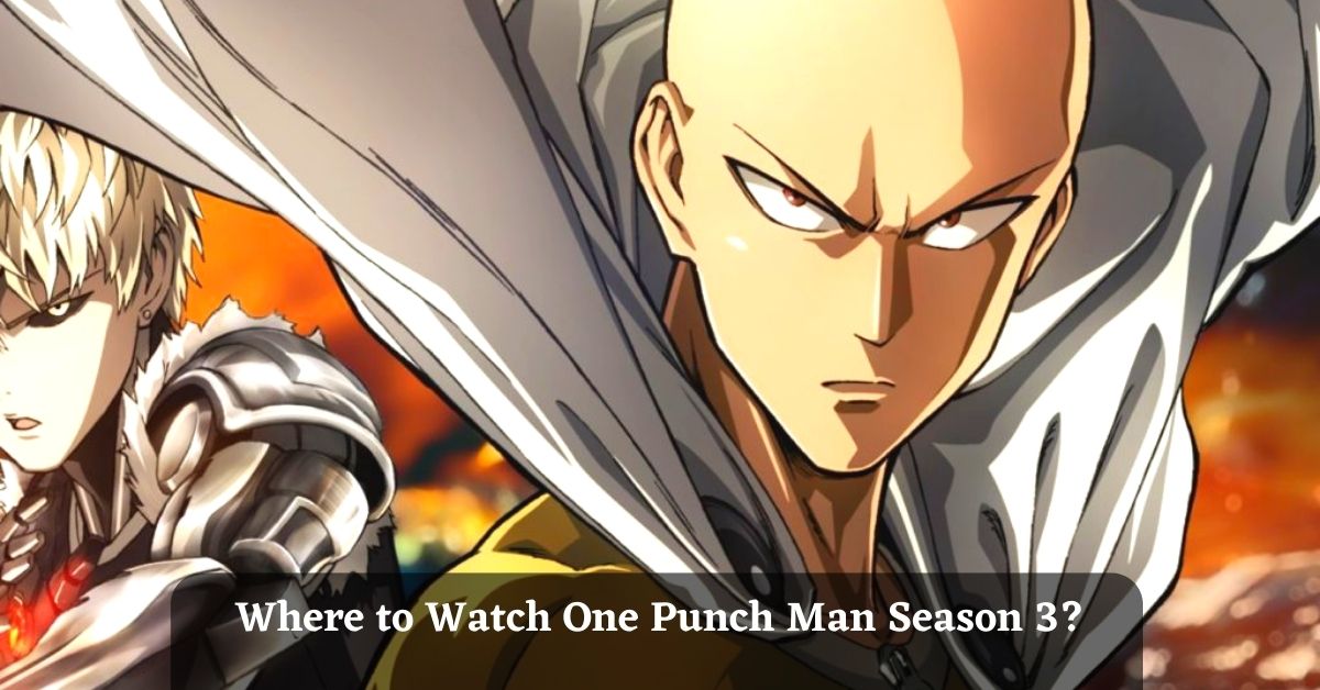 Where to Watch One Punch Man Season 3