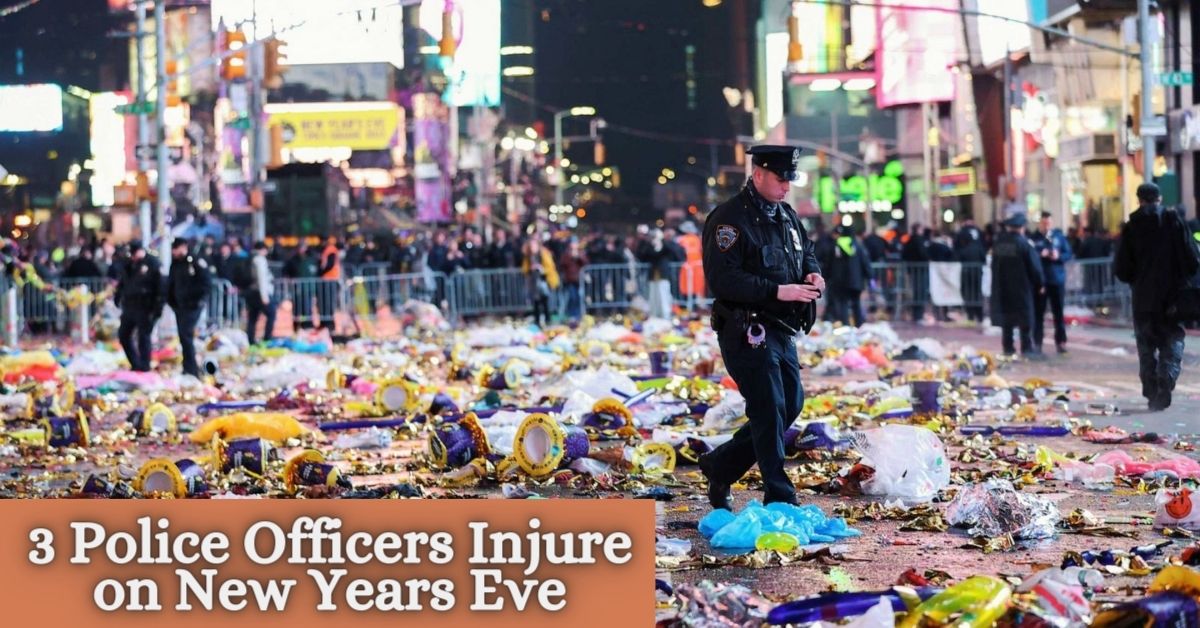 3 Police Officers Injure on New Years Eve