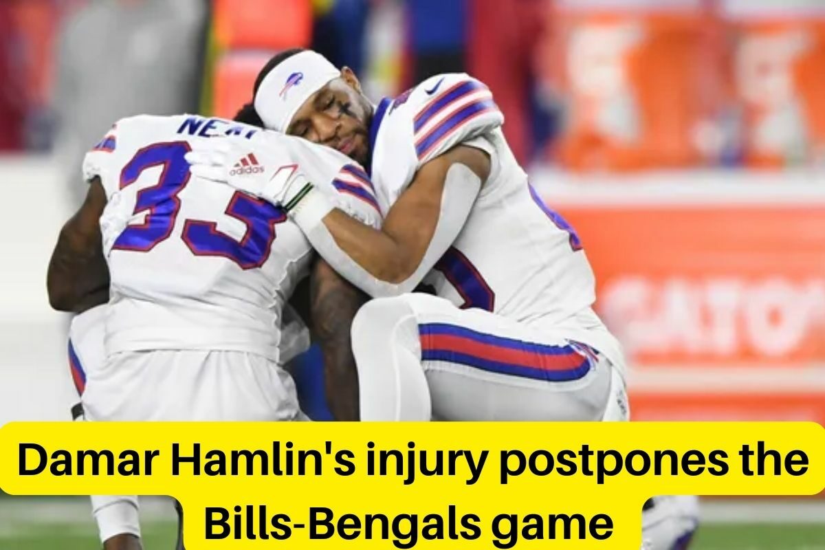 Bills Safety Bengals Game is Postponed as Damar Hamlin Collapses on Field