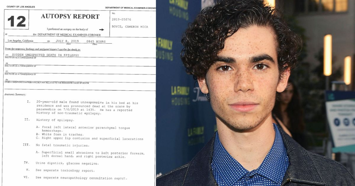 Cameron Boyce Cause of Death and His Autopsy Report 