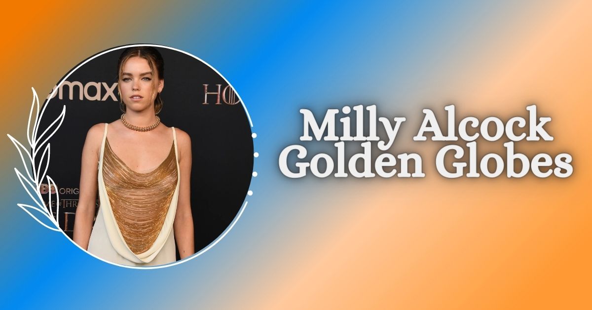 Milly Alcock Golden Globes