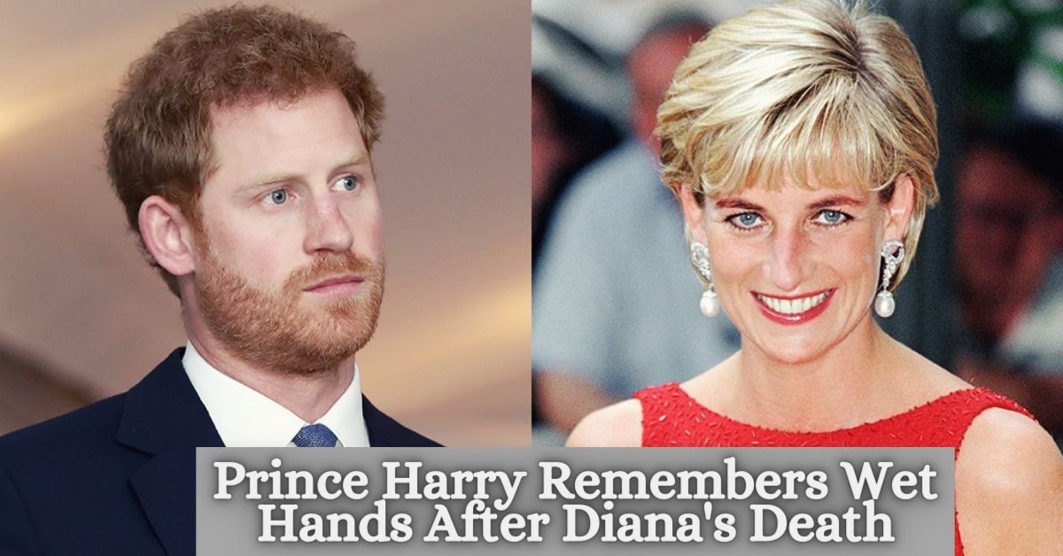 Prince Harry Remembers Wet Hands After Diana's Death