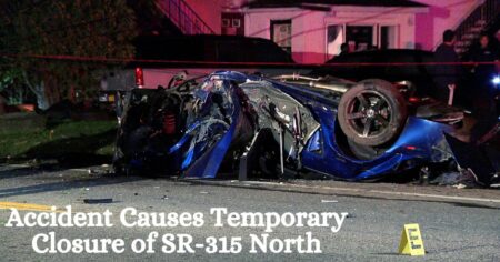Accident Causes Temporary Closure of SR-315 North
