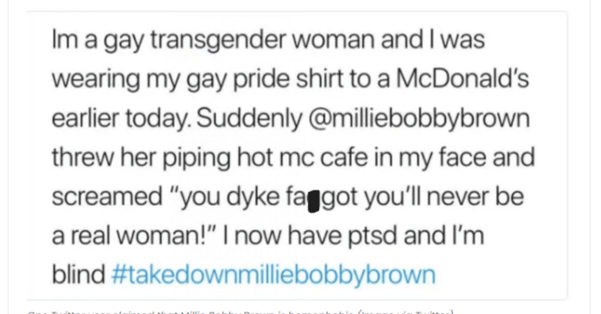 Millie Bobby Brown Gay 