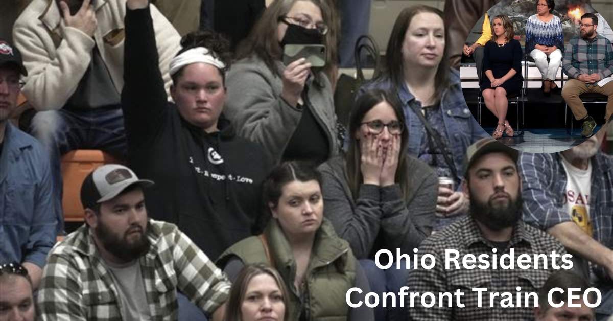 Ohio Residents Confront Train CEO 