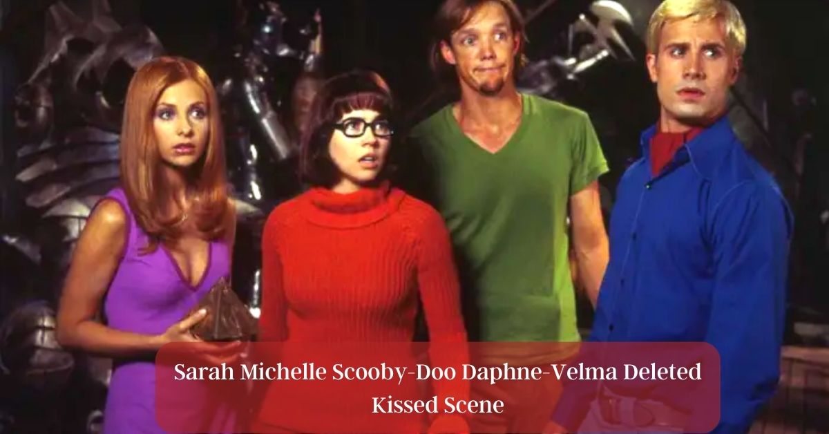 In 2002's "Scooby-Doo" Sarah Michelle Gellar Claims Daphne-Velma Kissed But The Scenes Were Deleted Later
