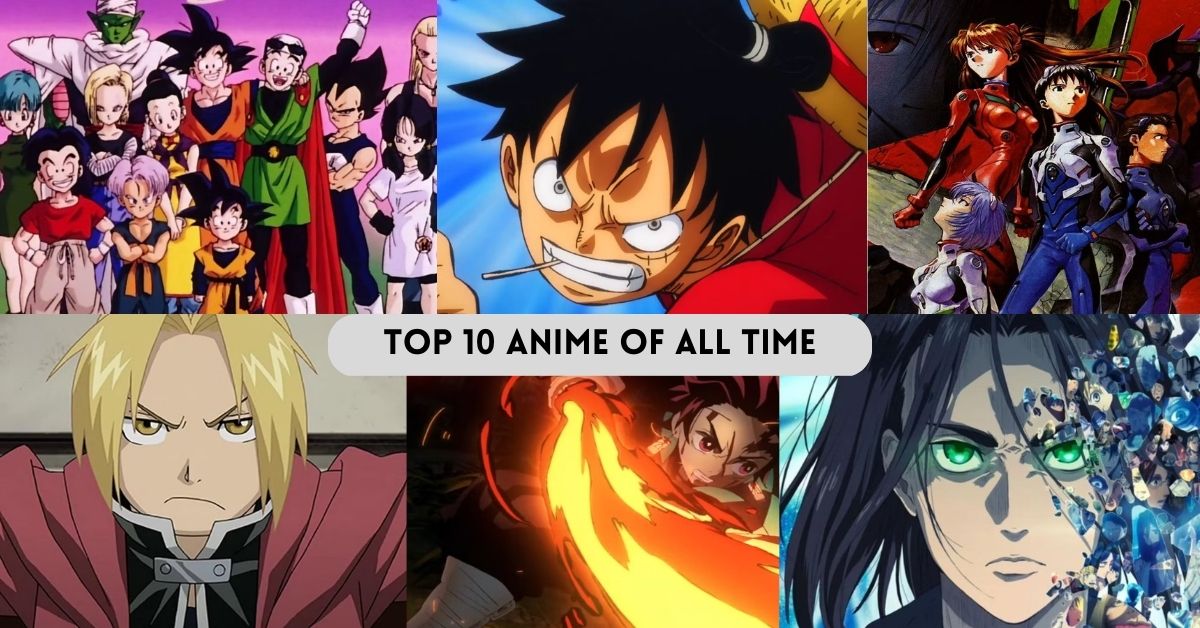 Which are the Top 10 Anime of All Time? -