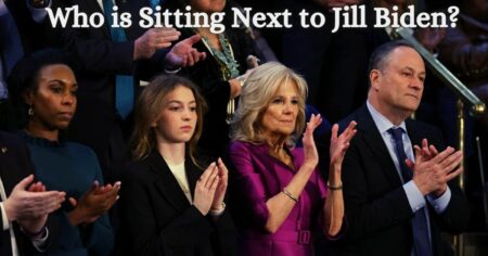 Who is Sitting Next to Jill Biden