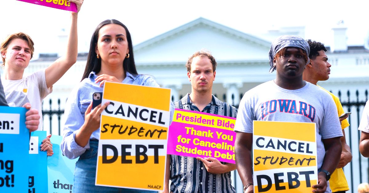 Impact on tax payments from Biden's plan to cancel student loans