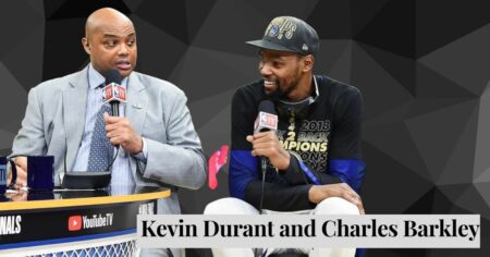 Kevin Durant and Charles Barkley