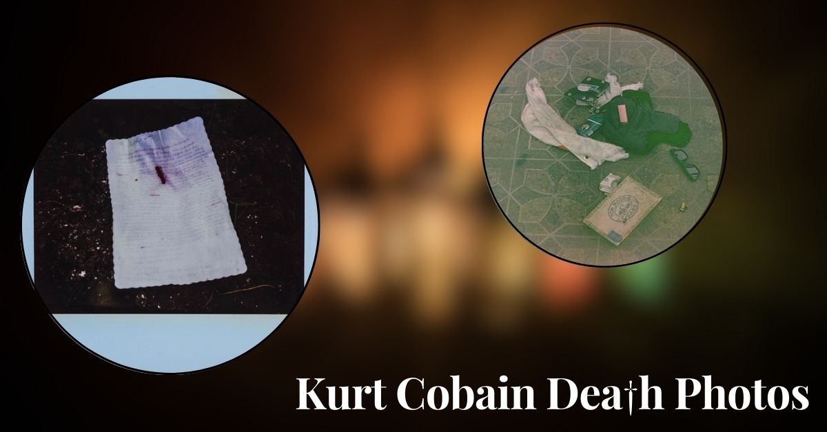 Kurt Cobain Dea†h Photos