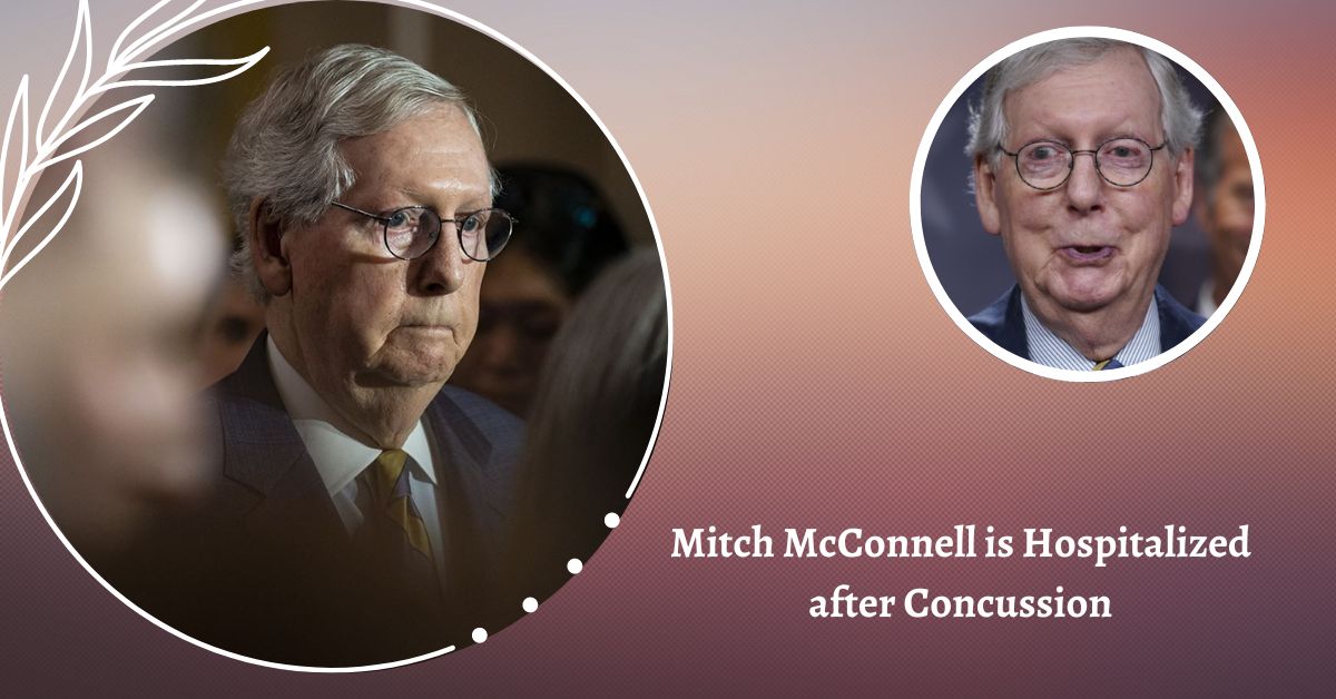 Mitch McConnell is Hospitalized after Concussion