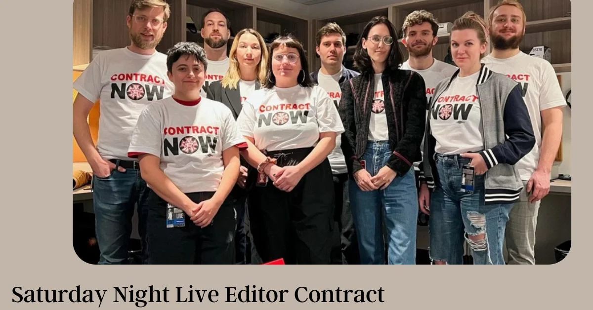 Saturday Night Live Editor Contract
