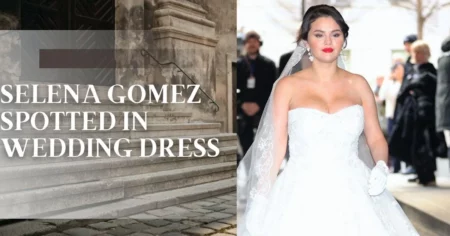 Selena Gomez Spotted in Wedding Dress