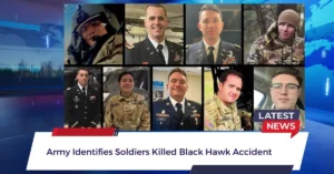 Army Identifies Soldiers Killed Black Hawk Accident