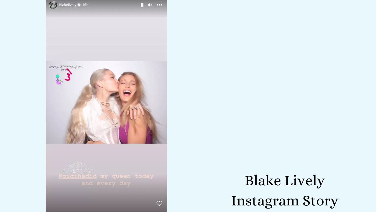 Blake Lively Instagram Story