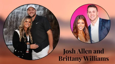 Josh Allen and Brittany Williams