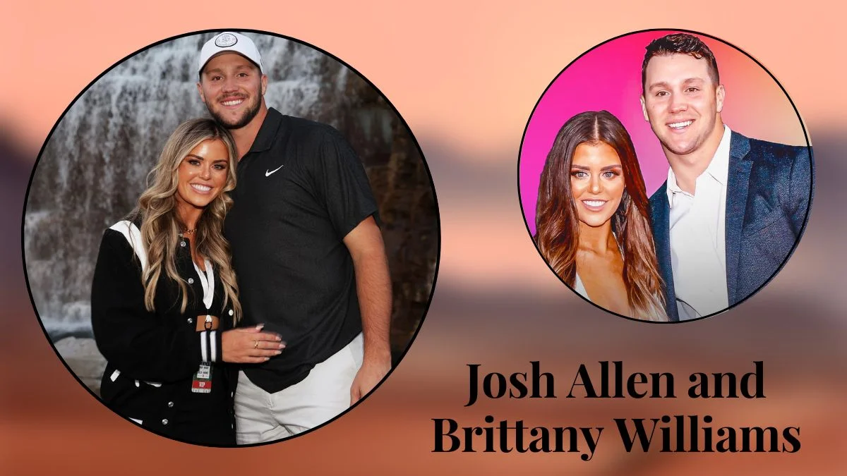 Josh Allen and Brittany Williams