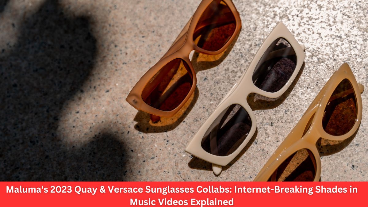 Maluma's 2023 Quay & Versace Sunglasses Collabs: Internet-Breaking Shades in Music Videos Explained