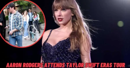 Aaron Rodgers Attends Taylor Swift Eras Tour