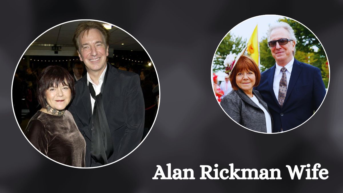 Why Alan Rickman married his wife 47 years after meeting.