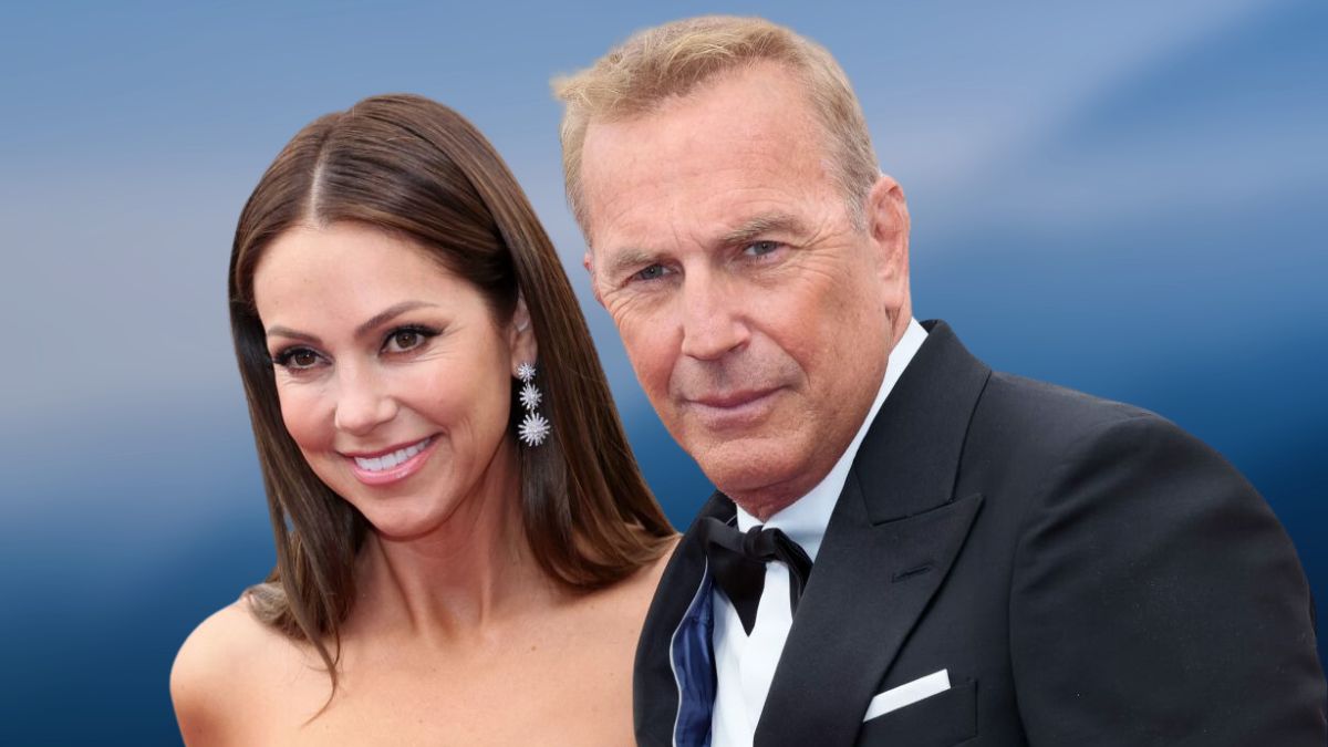 Kevin Costner With His Wife