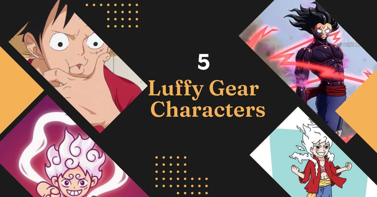 Luffy Gear 5 Characters