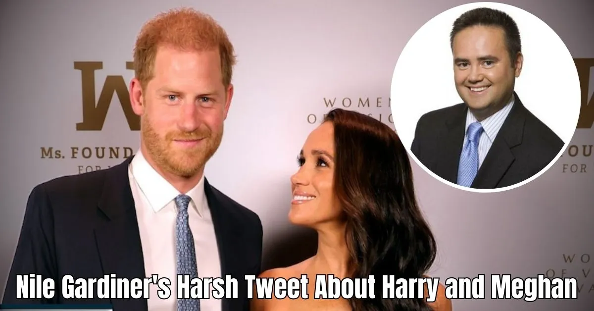 Nile Gardiner's Harsh Tweet About Harry and Meghan