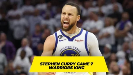 Stephen Curry Game 7 Warriors King