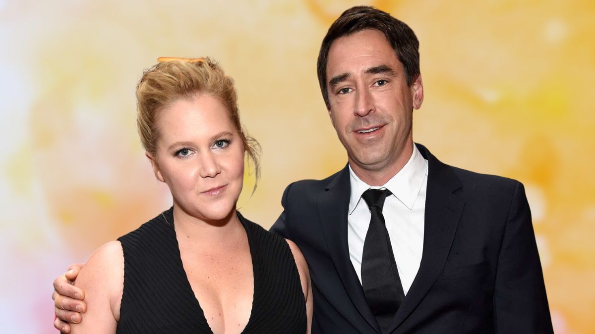Amy Schumer With Her Husband