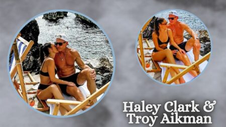 Haley Clark & Troy Aikman