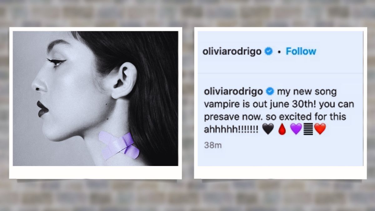 Olivia Rodrigo New Song Vampire 